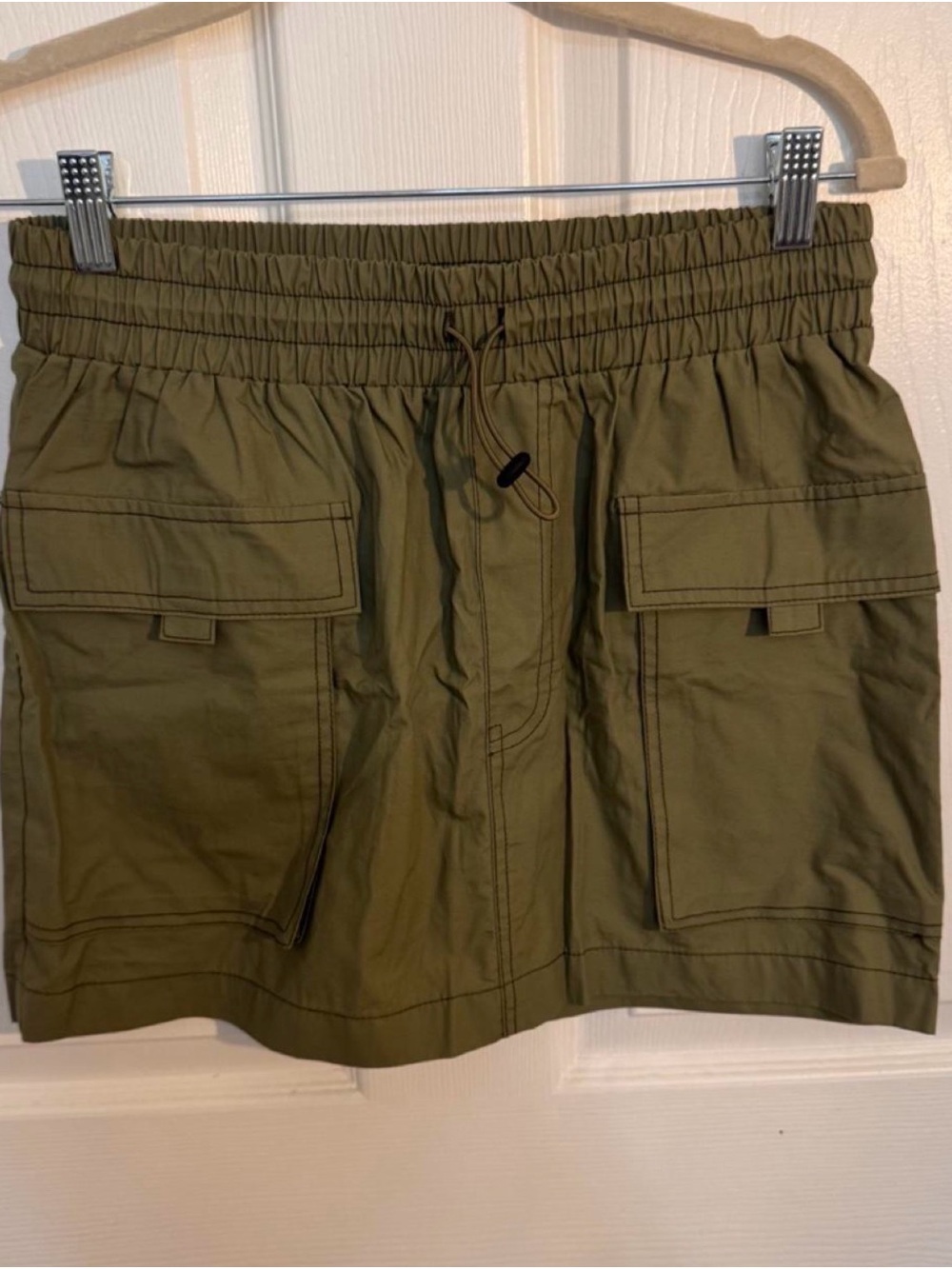 wild fable Olive Green Cargo Mini Skirt